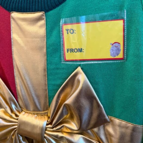 WOMEN'S CHRISTMAS PRESENT UGLY CHRISTMAS SWEATER - Picture 5 of 6